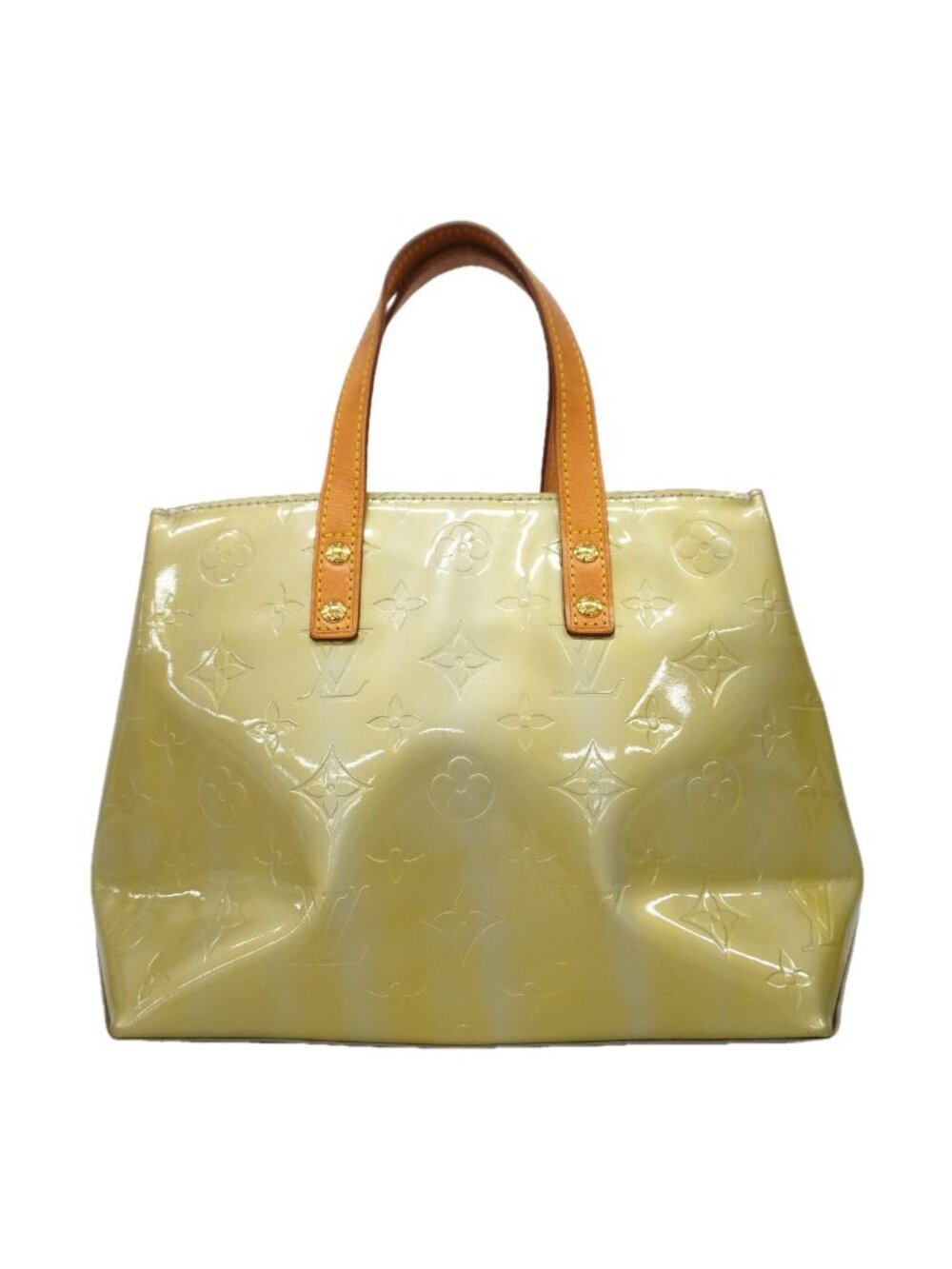 Louis Vuitton Handbag Vernis Reade PM Gray